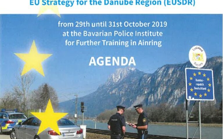 Symposium „Border Management and Enhancement of Border Police Cooperation within the Framework of the EU Strategy for the Danube Region (EUSDR), Priority Area 11”