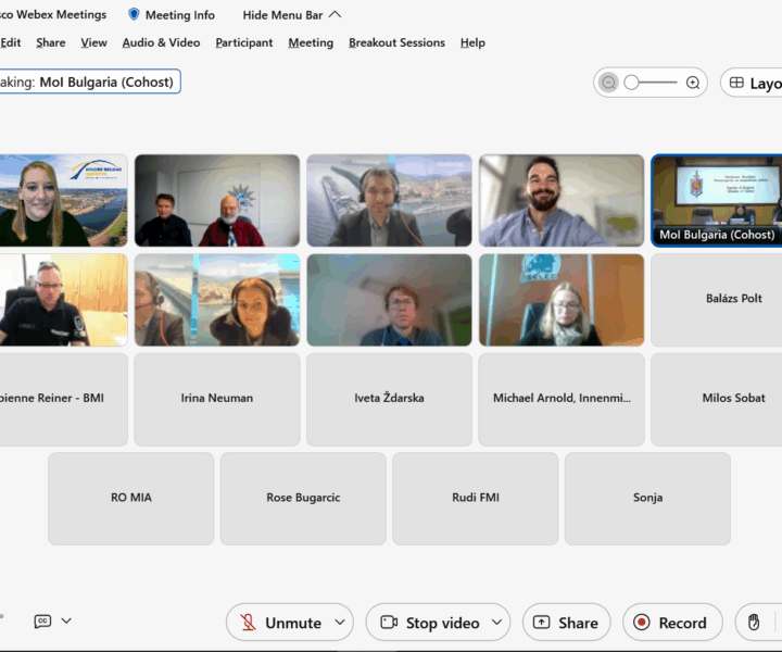 22nd Meeting of the Steering group of EUSDR PA 11 “Security”